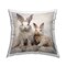 Stupell Industries Fluffy Spring Rabbits Decorative Printed Throw Pillow Design by Arlington Prints, 18 x 7 x 18